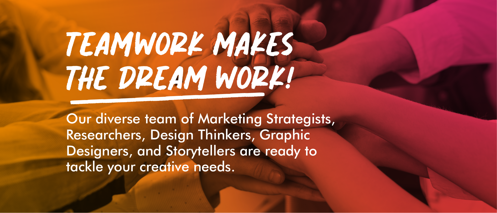 Header Image: Teamwork makes the dream work